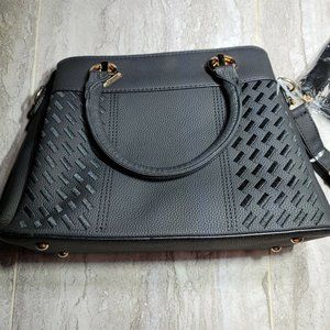 Black purse, Unbranded, Faux leather,New Item, Adjustable strap Removeable pouch